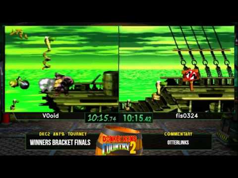 V0oid vs fis0324 - Donkey Kong Country 2 Any% Tournament 2016 - Winners Finals