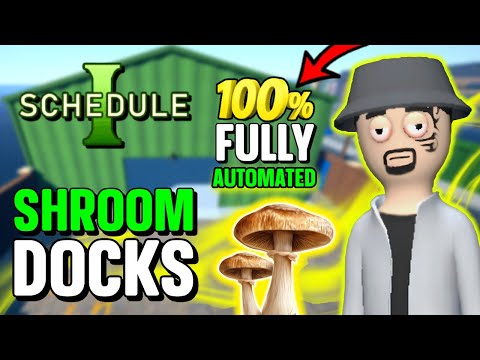 *NEW* SHROOM DOCKS WAREHOUSE GUIDE - FULLY AUTOMATED - MOST EFFICIENT SETUP - SCHEDULE 1 TUTORIAL