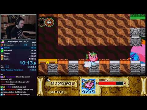 Kirby Super Star 100% Speedrun in 1:13:49