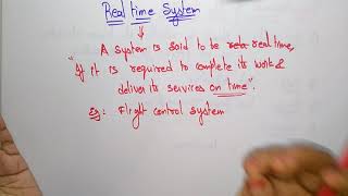 Real time Systems | Hard & Soft | ES | Embedded Systems | Lec-21 |  Bhanu Priya