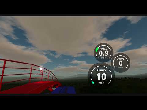 Hyper Mona's Custom G-Force Telemetry Display (Kondaa Style) [Nolimits 2]