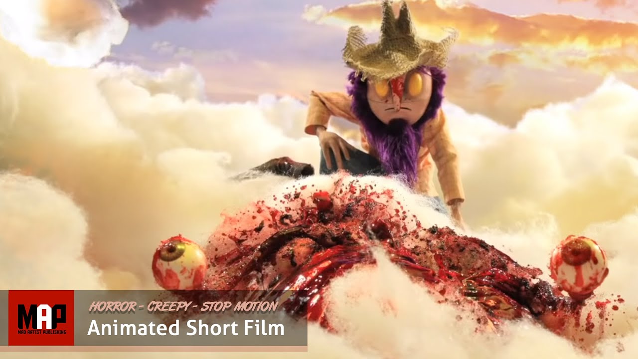 Stop Motion Animated Short Film "I LIVE IN THE WOODS" Musical Horror Animation by CalArts