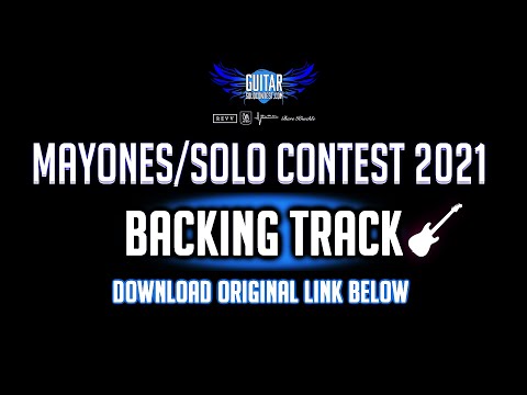 Mayones Solo Contest 2021 - Backing Track - (Download original link below)