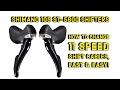 INSTALL SHIMANO 105 ST 5800 11 SPEED SHIFT CABLES FAST EASY