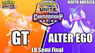 GT vs Alter Ego - PUCS NA March LB Semi Final | Pokemon Unite