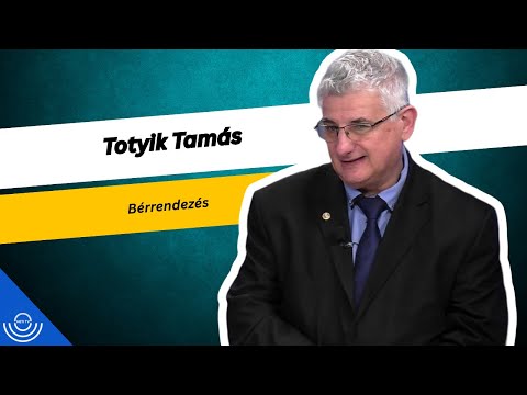 Pirkadat: Totyik Tamás – Bérrendezés