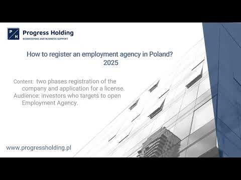 How to Register an Employment Agency in Poland: Company Setup & Licensing