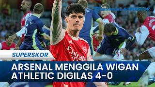 Dominasi Penuh Arsenal di Piala FA, Wigan Athletic Tak Berkutik dalam Kekalahan Telak 4-0