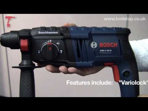 Bosch gbh2-20d 2 kilo sds-plus hammer drill