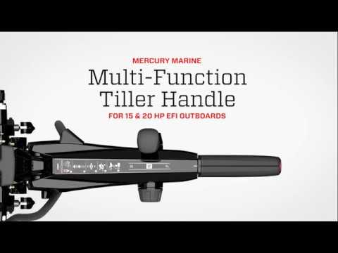 Multi-Function Tiller Handle for 15-20 HP Outboards