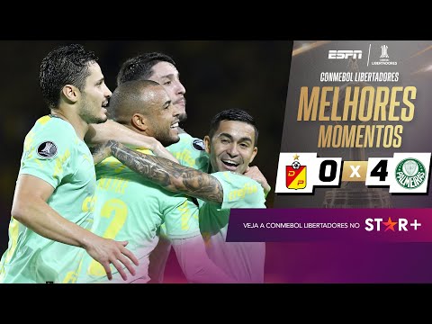 Gols e lances de Deportivo Pereira x Palmeiras