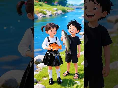 Lake Fish Exchange #shorts #animation #cartoon