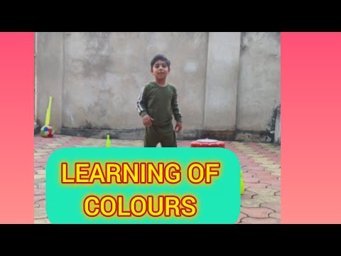 Colours Learning Activities for Small Children 