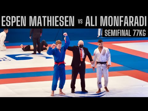 Espen Mathiesen vs Ali Monfaradi- Semifinal Abu Dhabi World Professional Jiu Jitsu Championship 2021