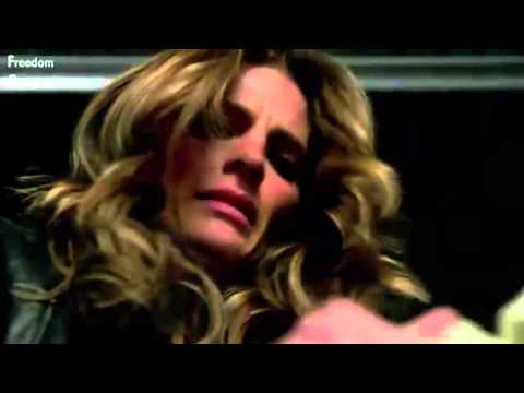 Castle 6x22 Veritas- Caskett Kiss And The Truth On Johanna Beckett HD