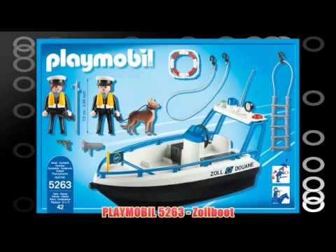 PLAYMOBIL 5263 - Zollboot