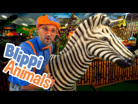 Blippi and Jungle Animals | Explore with BLIPPI!!! | Educational Videos for Toddlers