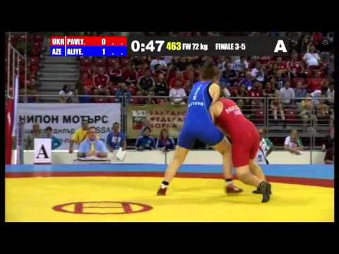 WWJC2013 / Sabira Aliyeva - Veronika Pavlyuk (UKR) - FW 72 kg - bronze medal match