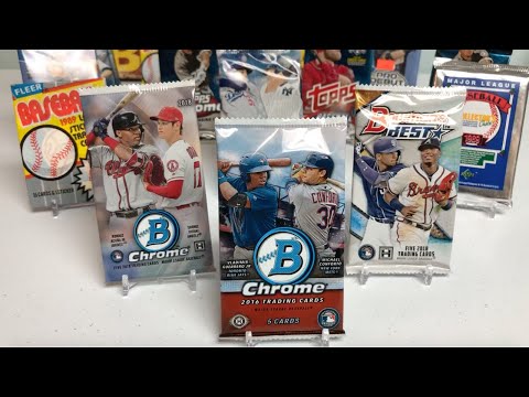 Random Baseball Card Pack Opening 1989-2020 *Big Rookies & Top Prospect Relic!*