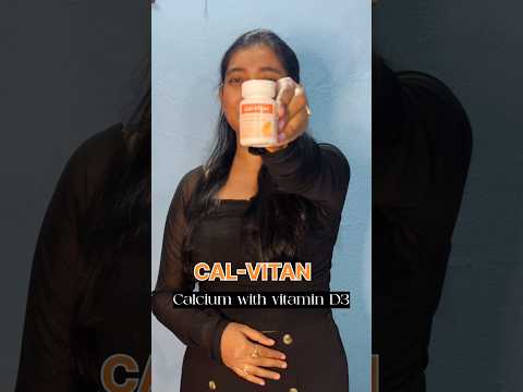 Cal Vitan Calcium + Vitamin D3 tablets | Chewable tablets for joints & muscles #shorts #health