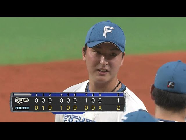 【9回表】約3年ぶり!! ファイターズ・石川直也 復帰後初セーブを挙げる!! 2022年7月1日 北海道日本ハムファイターズ 対 オリックス・バファローズ