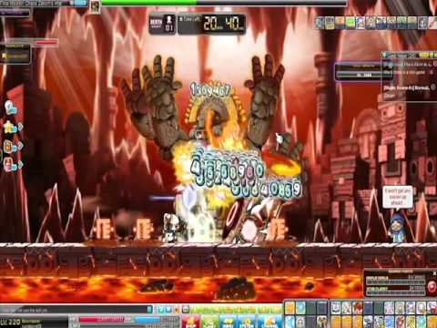 Maplestory (GMS) Zakum Revamp Bowmaster Solo