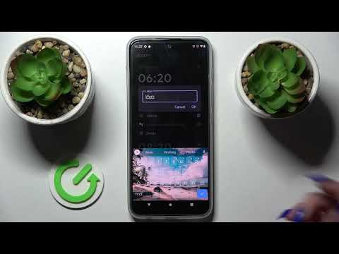 How to Set Up Alarm Clock on MOTOROLA G71 5G - Add Alarm Clock