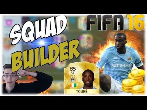 FIFA 16 Ultimate Team II Hybrid Squad Builder ft. Yaya Toure im Sturm! [Ps4]