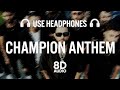 Champions Anthem (8D AUDIO) Karan Aujla | Latest Punjabi Songs 2023