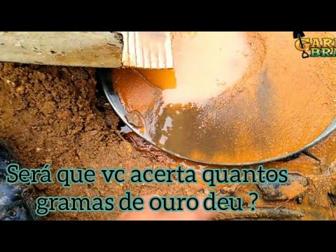 Quantos gramas de ouro da pra pegar por dia no Garimpo de rios e cachoeiras. Parte 1