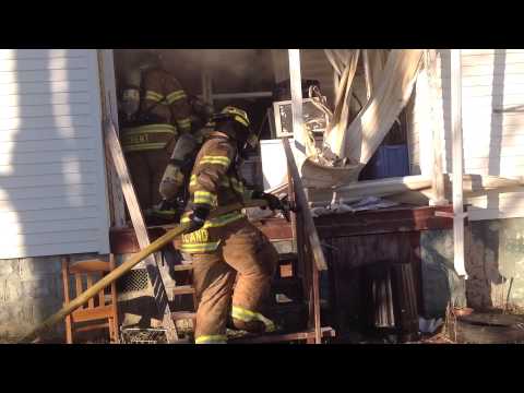 Firefighters Save Glen Roy Home