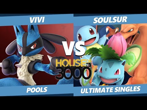 Smash Ultimate Tournament - Vivi (Lucario) Vs. Soulsur (Pokemon Trainer) SSBU Xeno 199 Pools