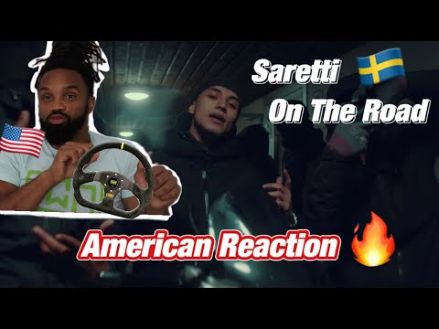 AMERICANS REACTS TO SWEDISH DRILL RAP Sarettii- On the Road