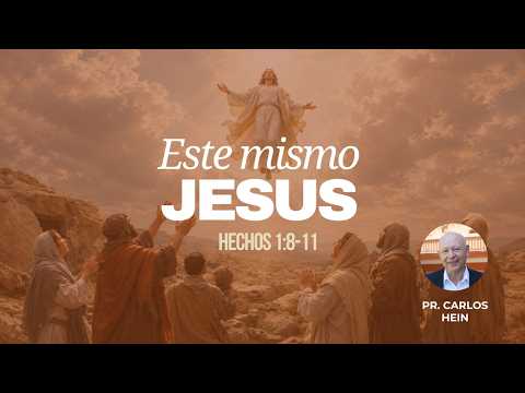 CULTO DE ADORACION. SABADO 04/7 (9:30HS) "Este mismo Jesús"
