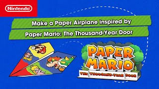 Paper Mario: The Thousand-Year Door – Paper Airplane Trailer