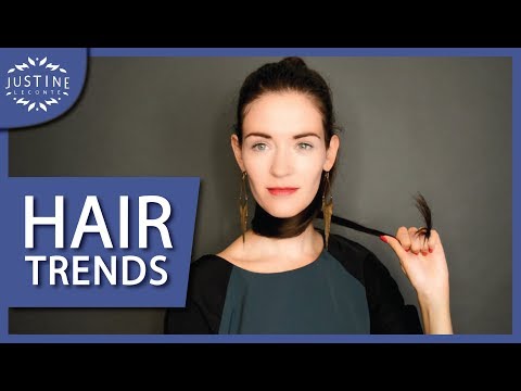 HAIR TRENDS 2018: hair colors, haircuts, hair styling | Justine Leconte Video