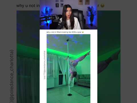 HER POLE DANCING SKILLS ARE CRAZY.. 😭