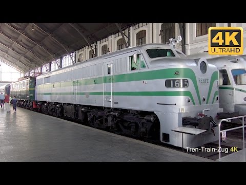 4K UHD Museo del Ferrocarril Madrid Delicias