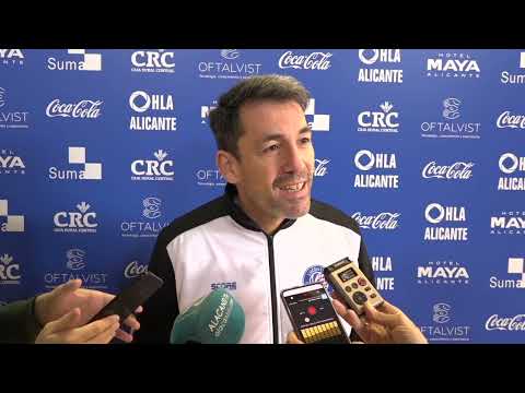 Rueda de prensa Gonzalo García de Vitoria, previa Leyma Coruña