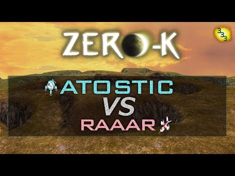 2018/03/31 #4: ATOSTIC(J) vs raaar(Gs) on Trojan Hills - Zero-K