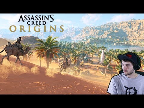 FIRST TIME PLAYING ASSASSINS CREED ORIGINS - First Few Quests!