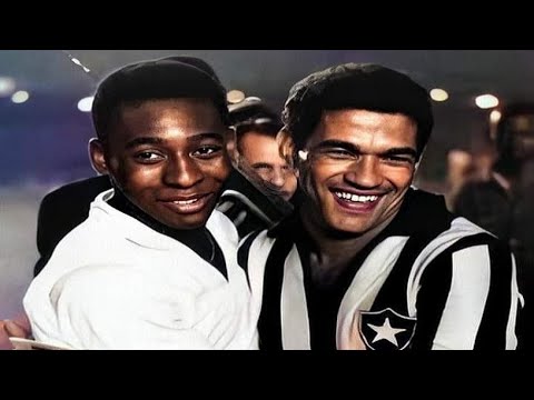 Botafogo 0 x 5 Santos - 02/04/1963 - Final do Brasileiro 62 - O maior jogo do mundo!