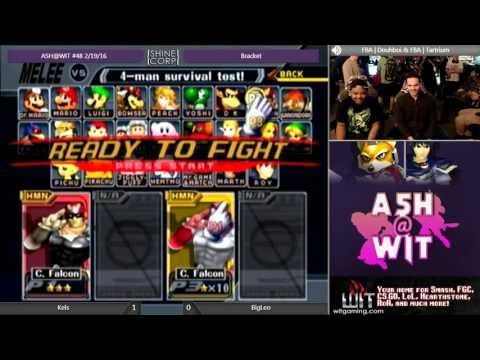 Kels (Fox) vs BigLeo (Marth) - ASH@WIT #48 Melee Bracket
