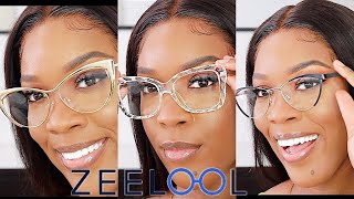 AFFORDABLE and STYLISH PRESCRIPTION GLASSES REVIEW| ZEELOOL TRY-ON HAUL
