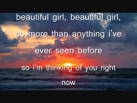 Beautiful Girl by David Hayes w/Lyrics