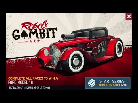 NFS No Limits | Rebel's Gambit (Ford Model 18)