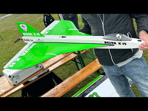 Retro Delta X-15 Mk II WIK Pilot Martin Airport AC Teuschnitz 🔥