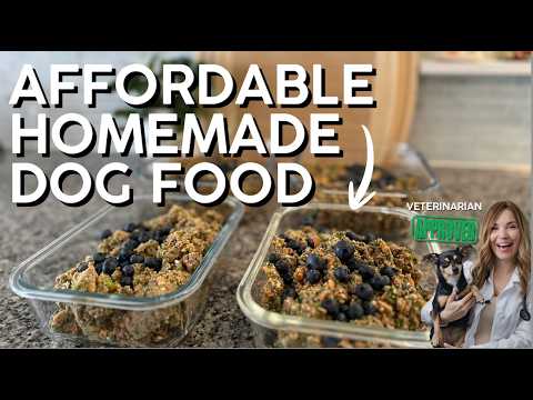 How I Made 7 Days of Homemade Dog Food for $10