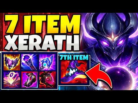 Xerath with 7 items is the most broken thing I've ever played (ONE SHOT EVERYTHING)