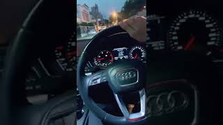 Audi A8 car driving status Morning Car Driving Sta